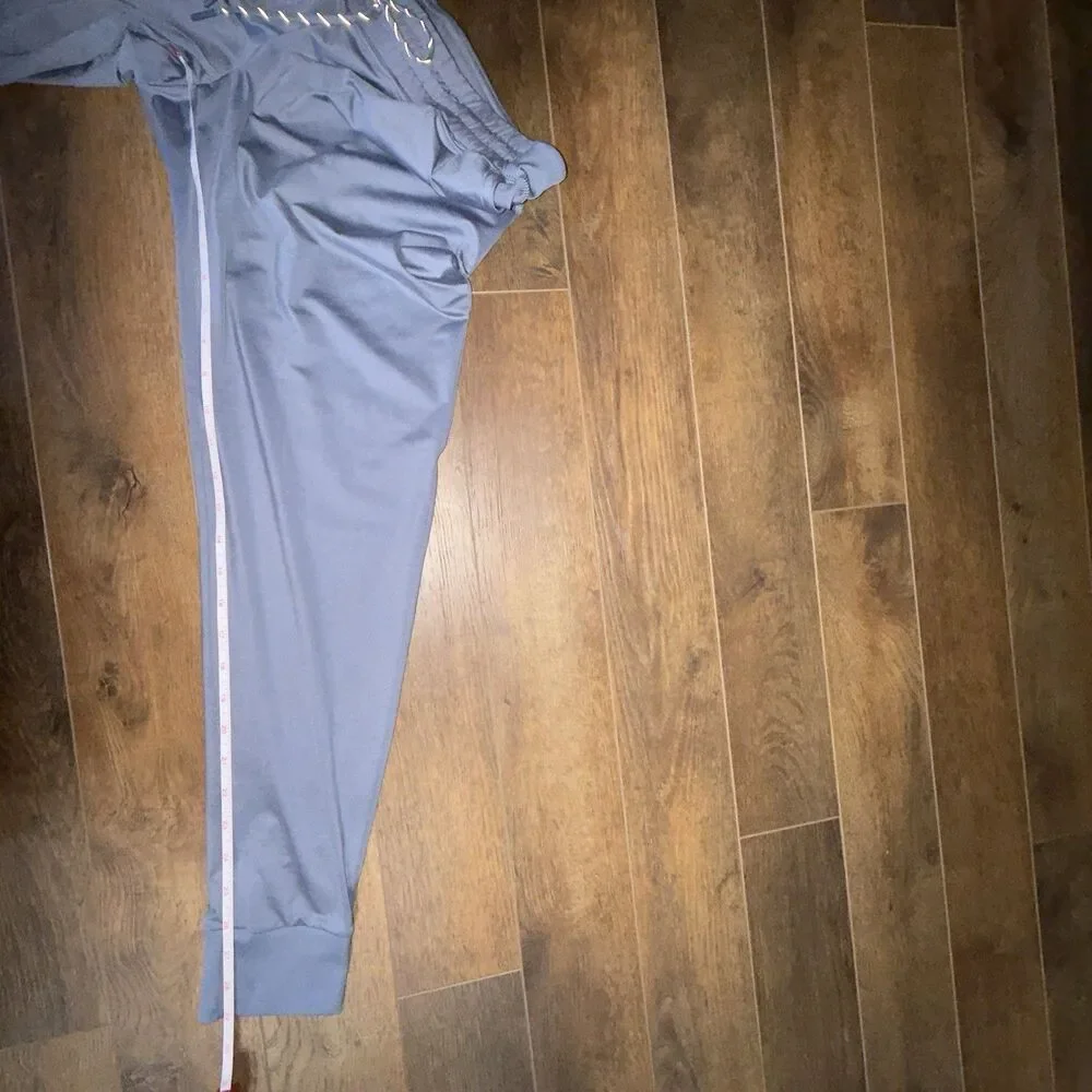 Zella Men’s Sz Small Grey Joggers Drawstring Cuffed